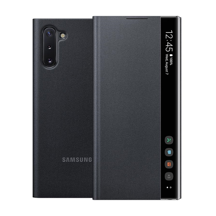 Bao da Clear View cho Samsung Galaxy Note 10 Plus